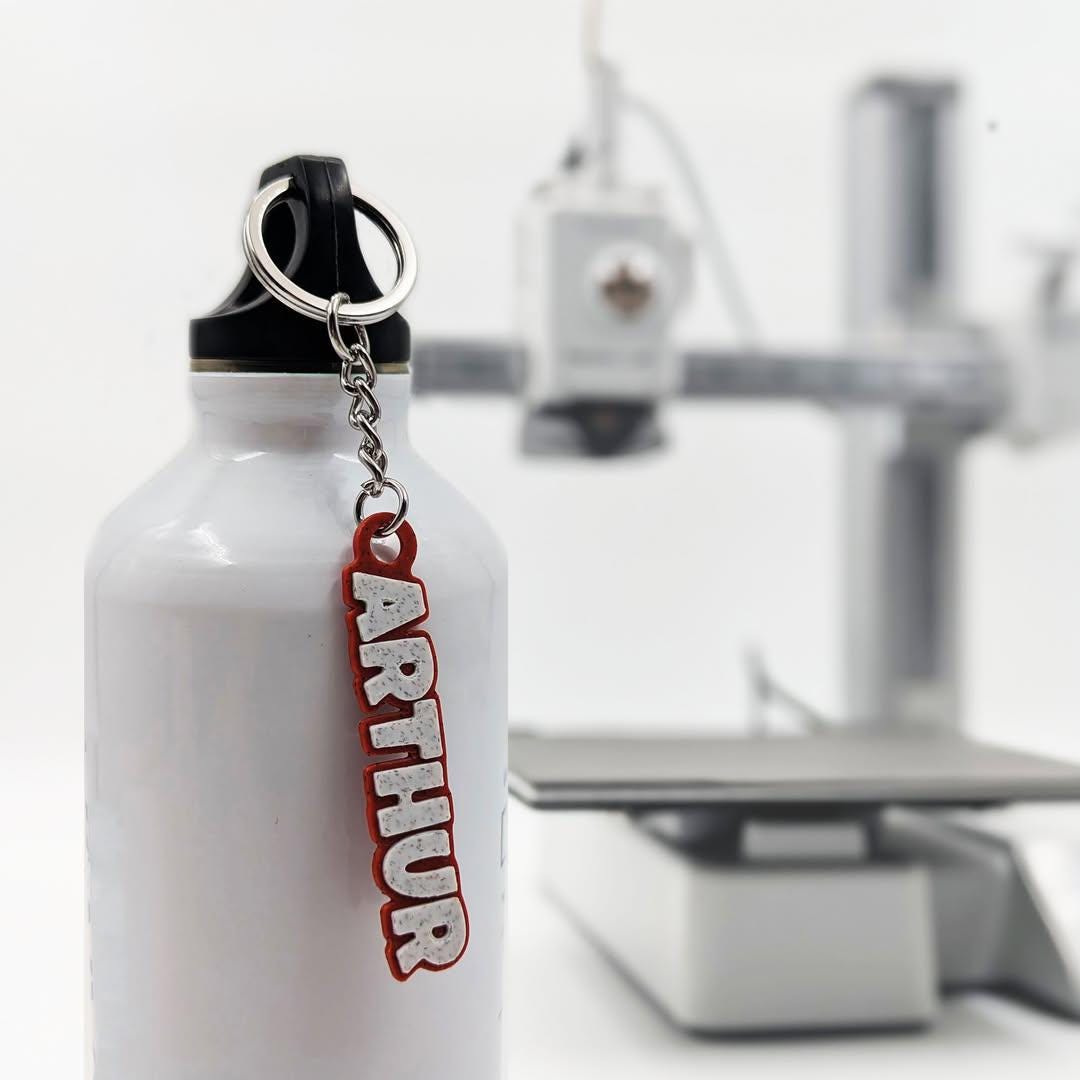 Gepersonaliseerde sleutelhanger met naam