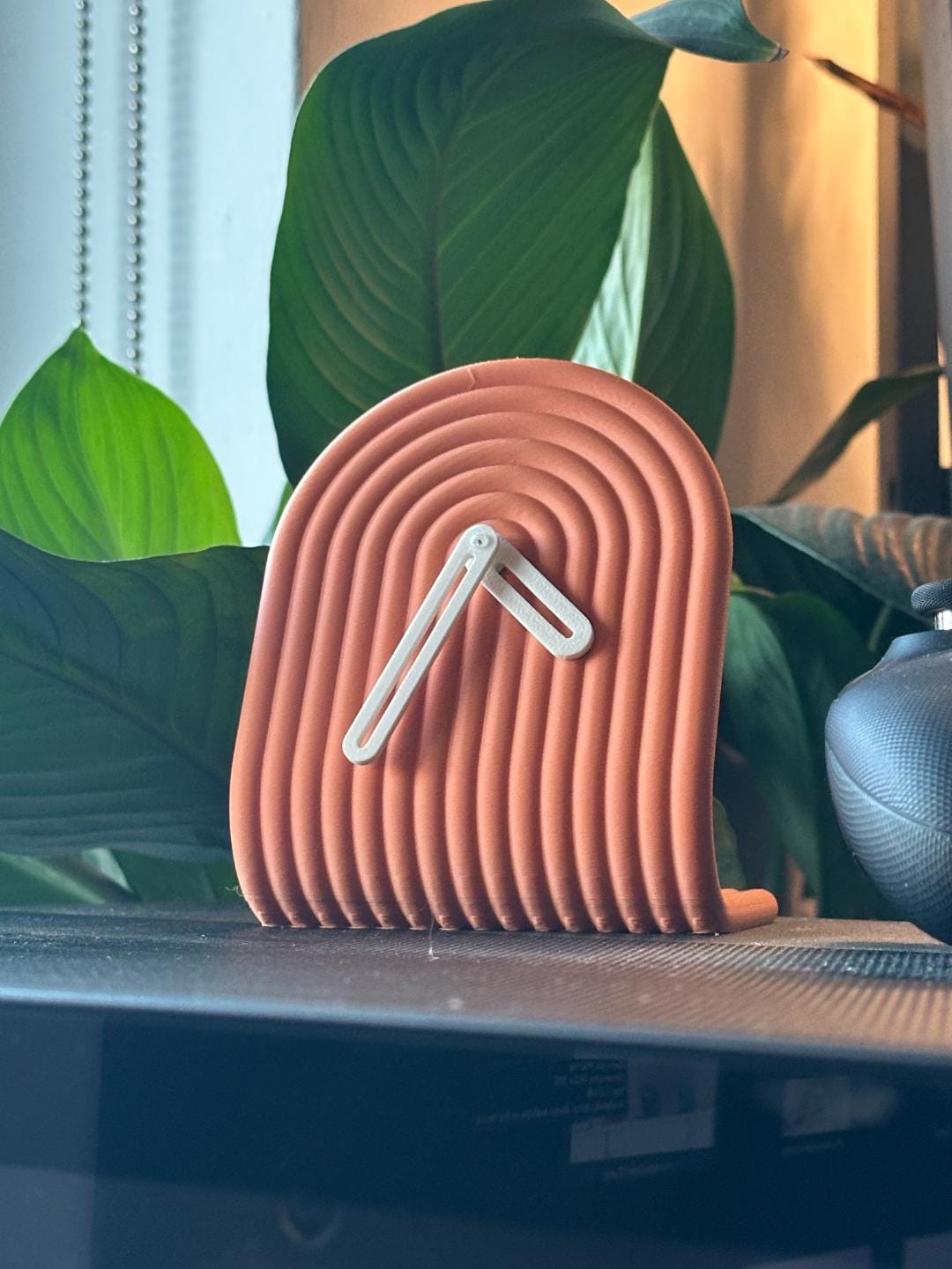 Boog bureauklok – 3D-geprinte retro klok