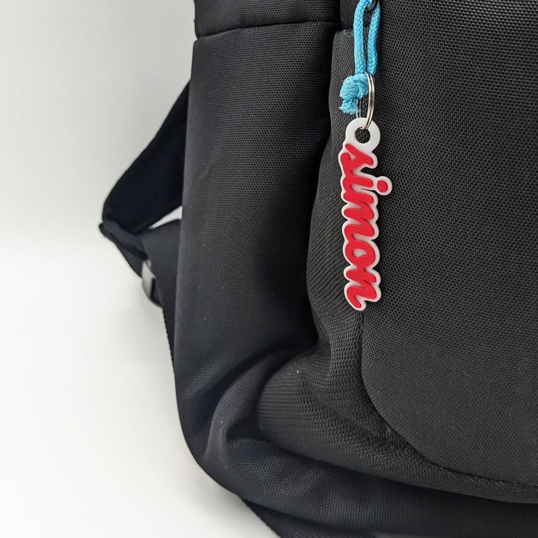 Gepersonaliseerde sleutelhanger met naam