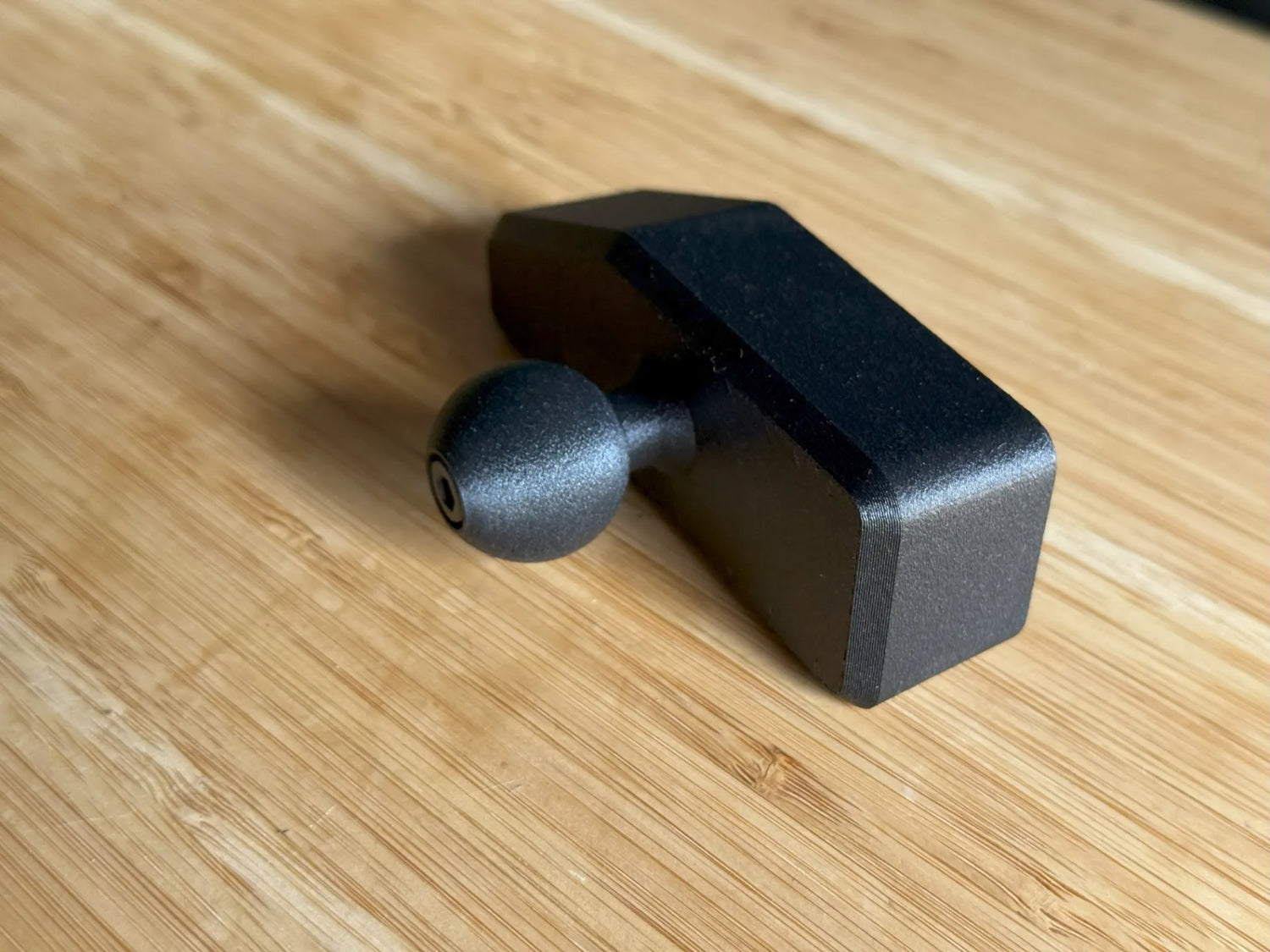 Mercedes RAM mount houder zwart 3D geprint productfoto
